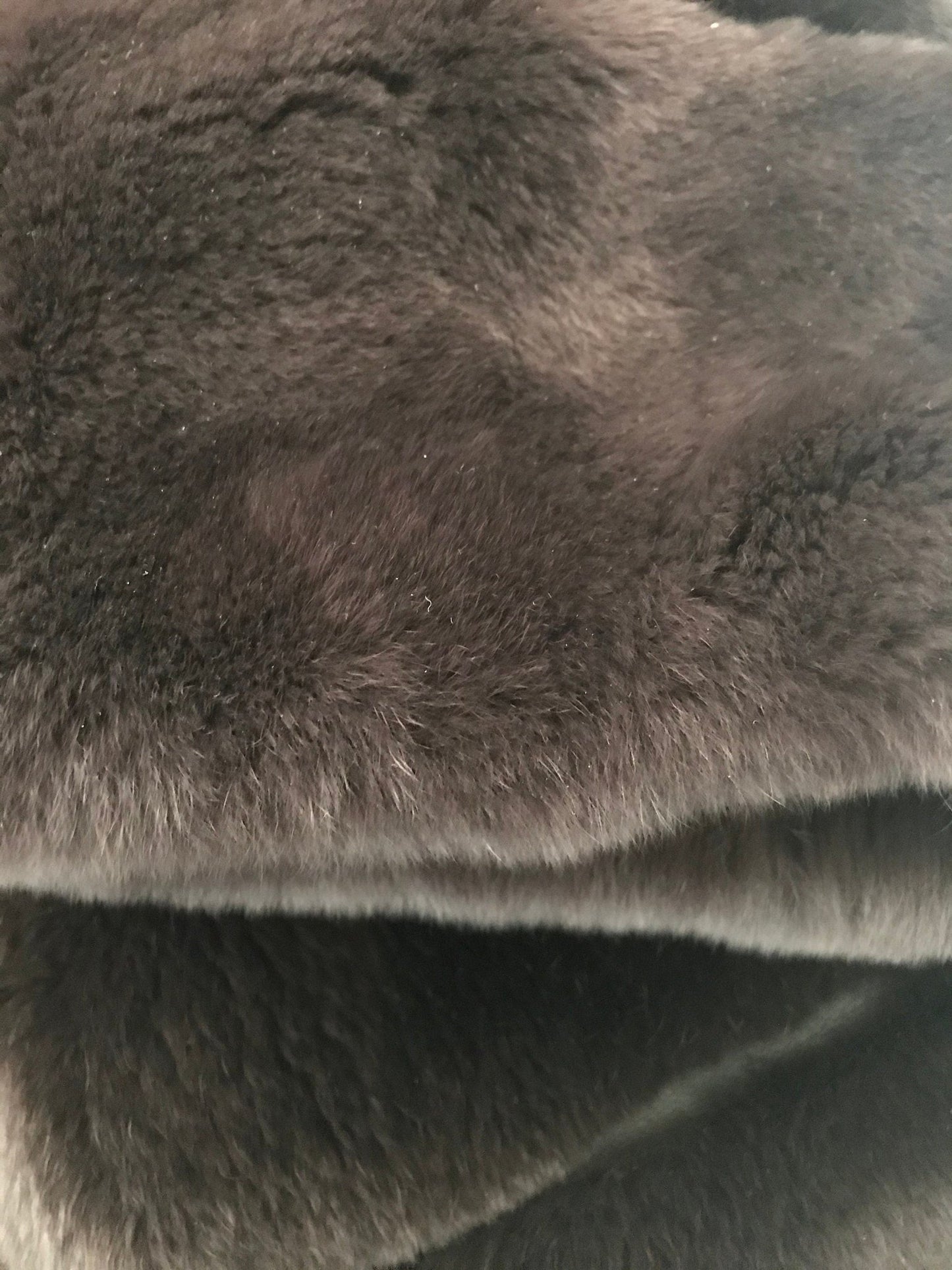 Women jacket сoat rex rabbit (chinchilla rabbit) fur and leather, Stand with Ukraine - My Love Cape