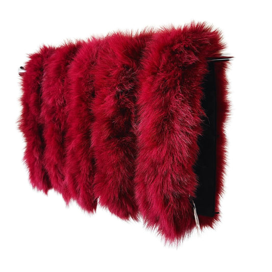 Fluffy Collar Cherry Fur Fox for winter coat parka hood 75 cm Mens and Womens - My Love Cape