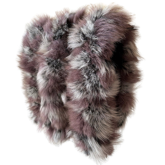 Fluffy Collar Fur Fox for winter coat parka hood 75 cm Mens and Womens - My Love Cape