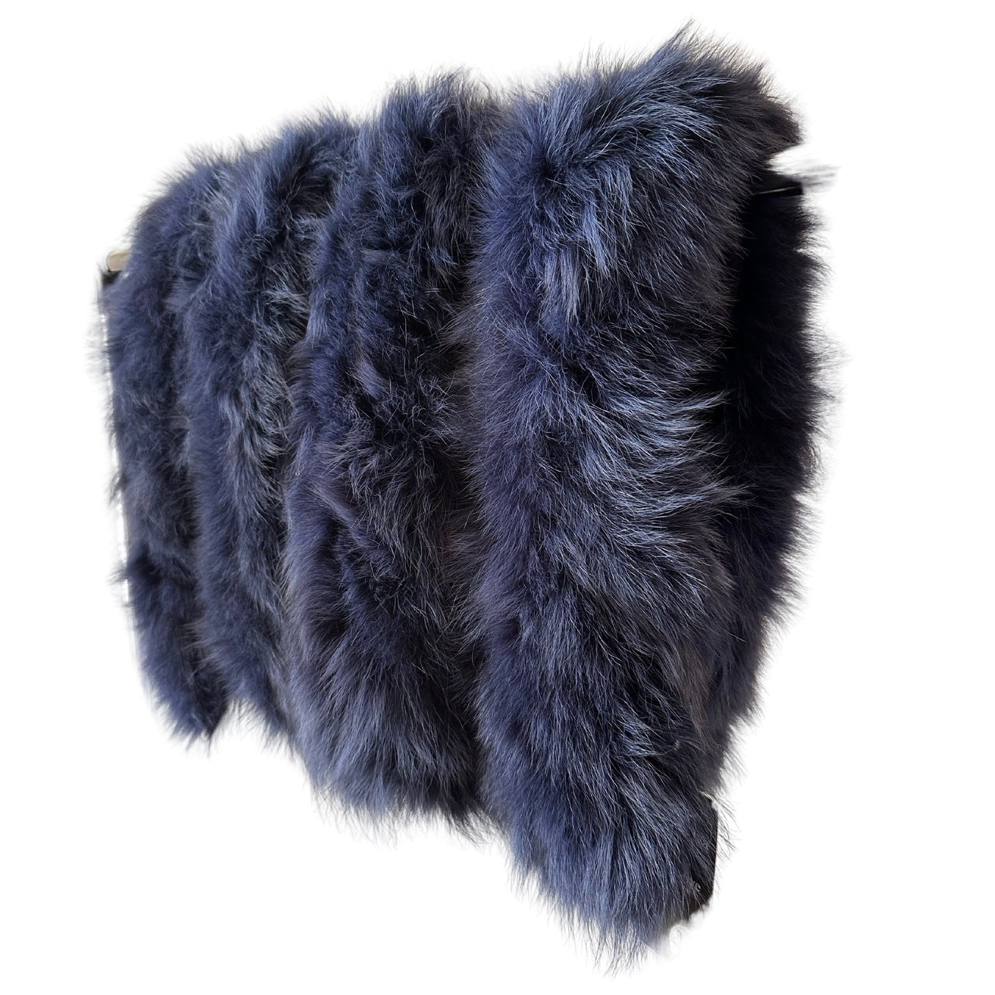 Fluffy Collar Fur Fox for winter coat parka hood 75 cm Mens and Womens - My Love Cape