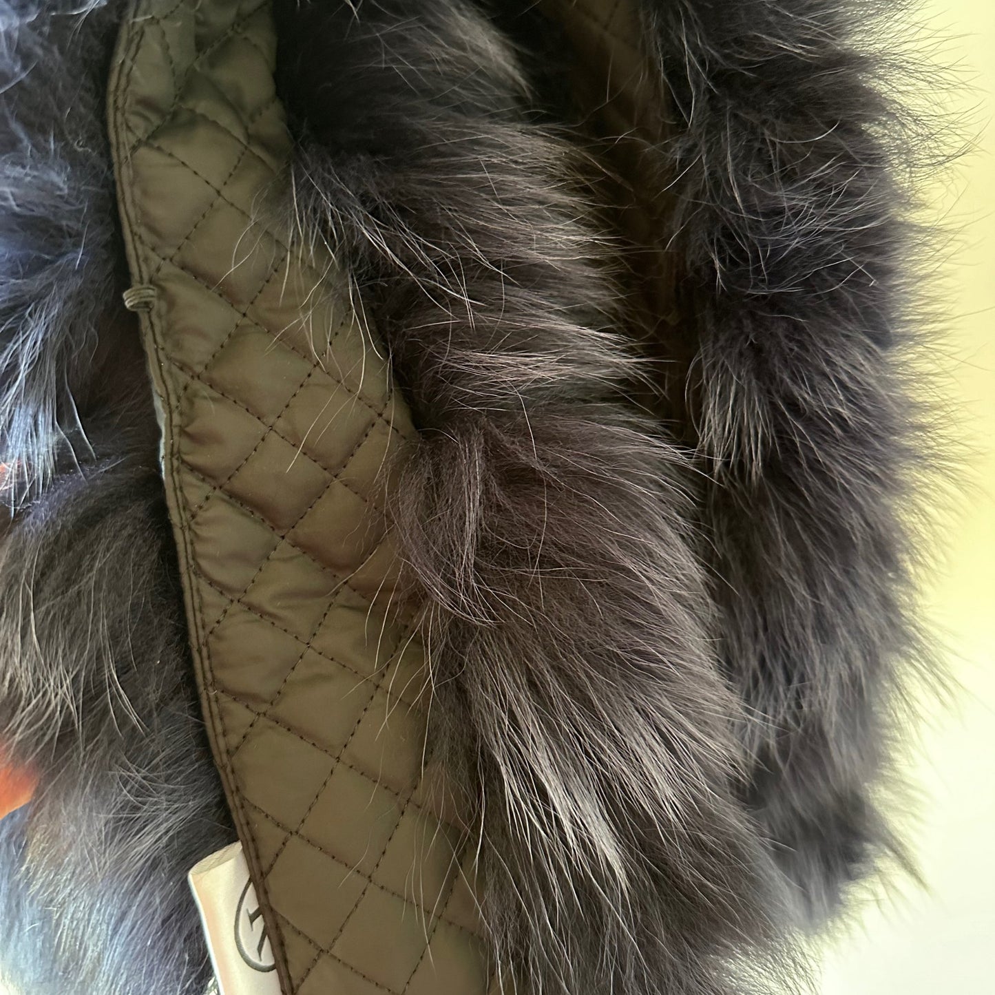 Fluffy Collar Fur Fox for winter coat parka hood 75 cm Mens and Womens - My Love Cape