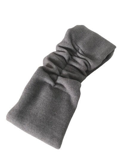 Grey headband Woolen blend turban for women's - My Love Cape