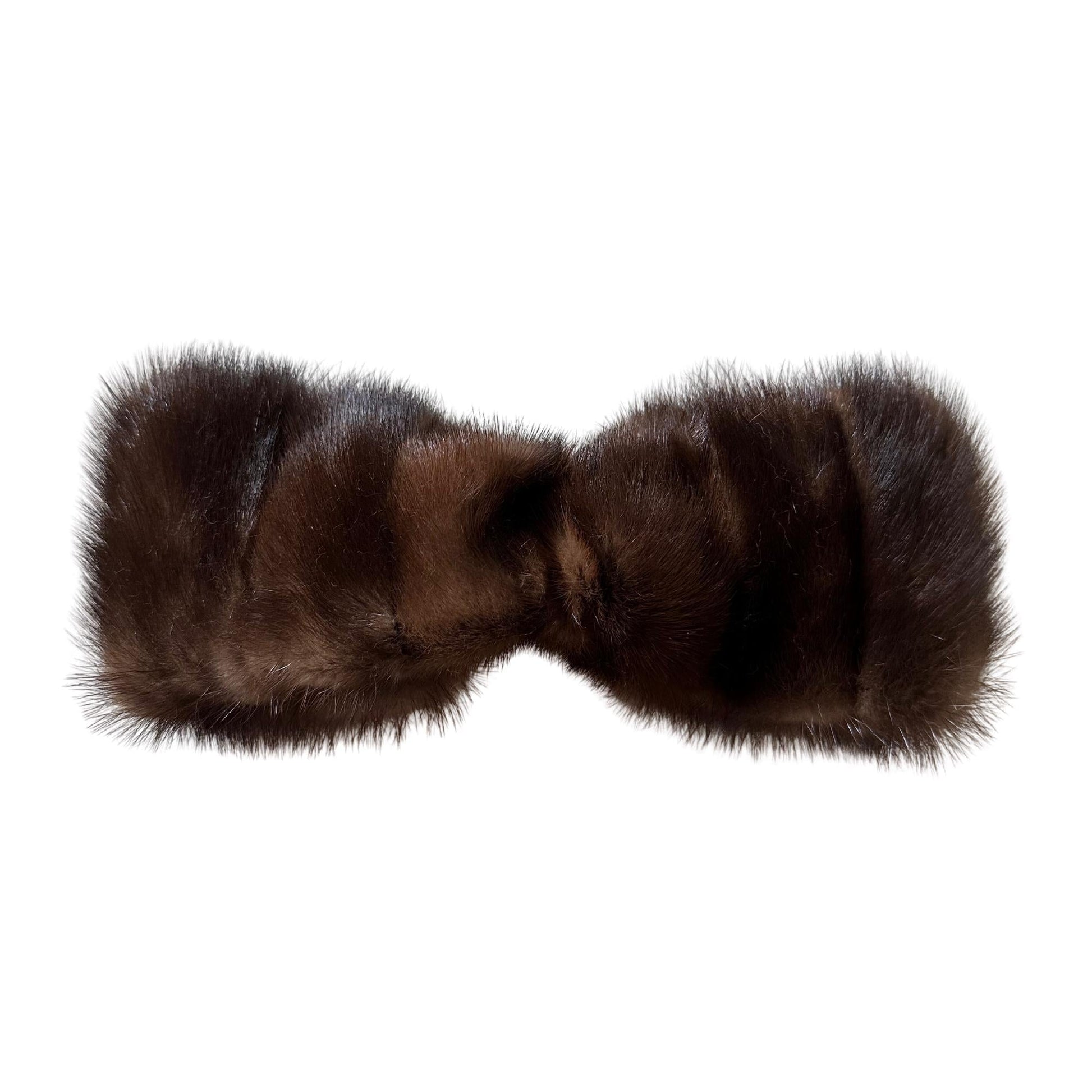 Natural fur mink headband, winter fur headband, fur turban for women's - My Love Cape