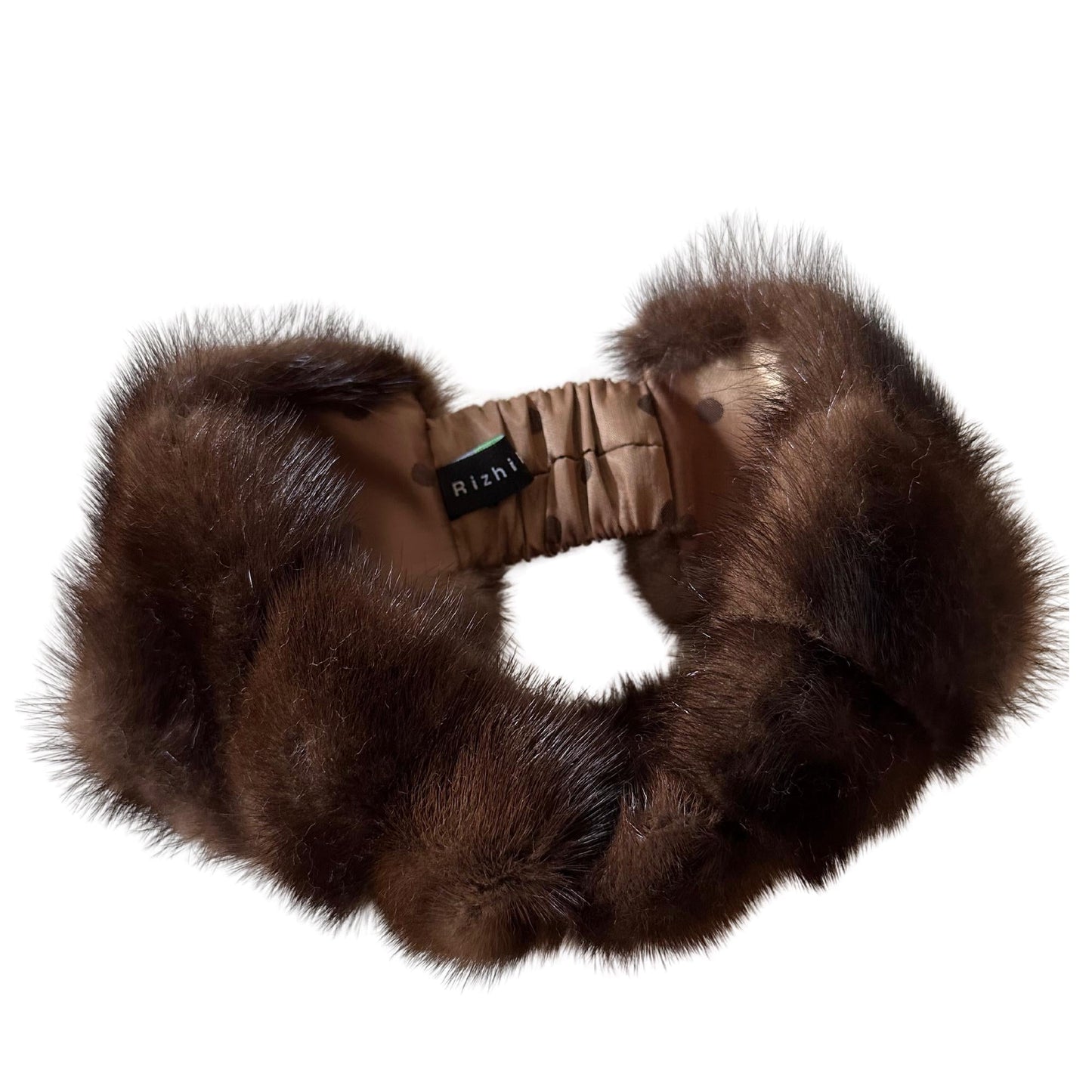 Natural fur mink headband, winter fur headband, fur turban for women's - My Love Cape