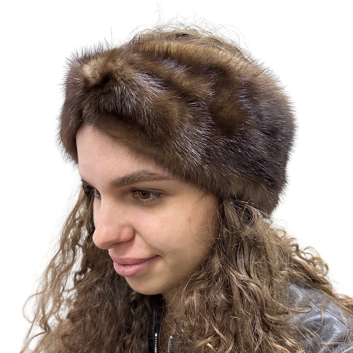 Natural fur mink headband, winter fur headband, fur turban for women's - My Love Cape