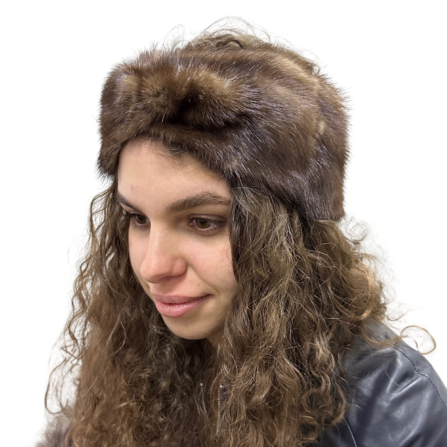 Natural fur mink headband, winter fur headband, fur turban for women's - My Love Cape