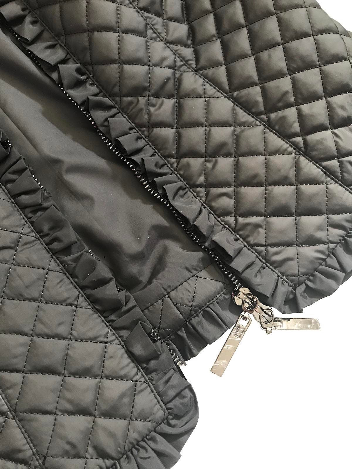 Puffer Small Black Quilted Jacket - Mini Size for Petite Girls and Women xxxs - My Love Cape